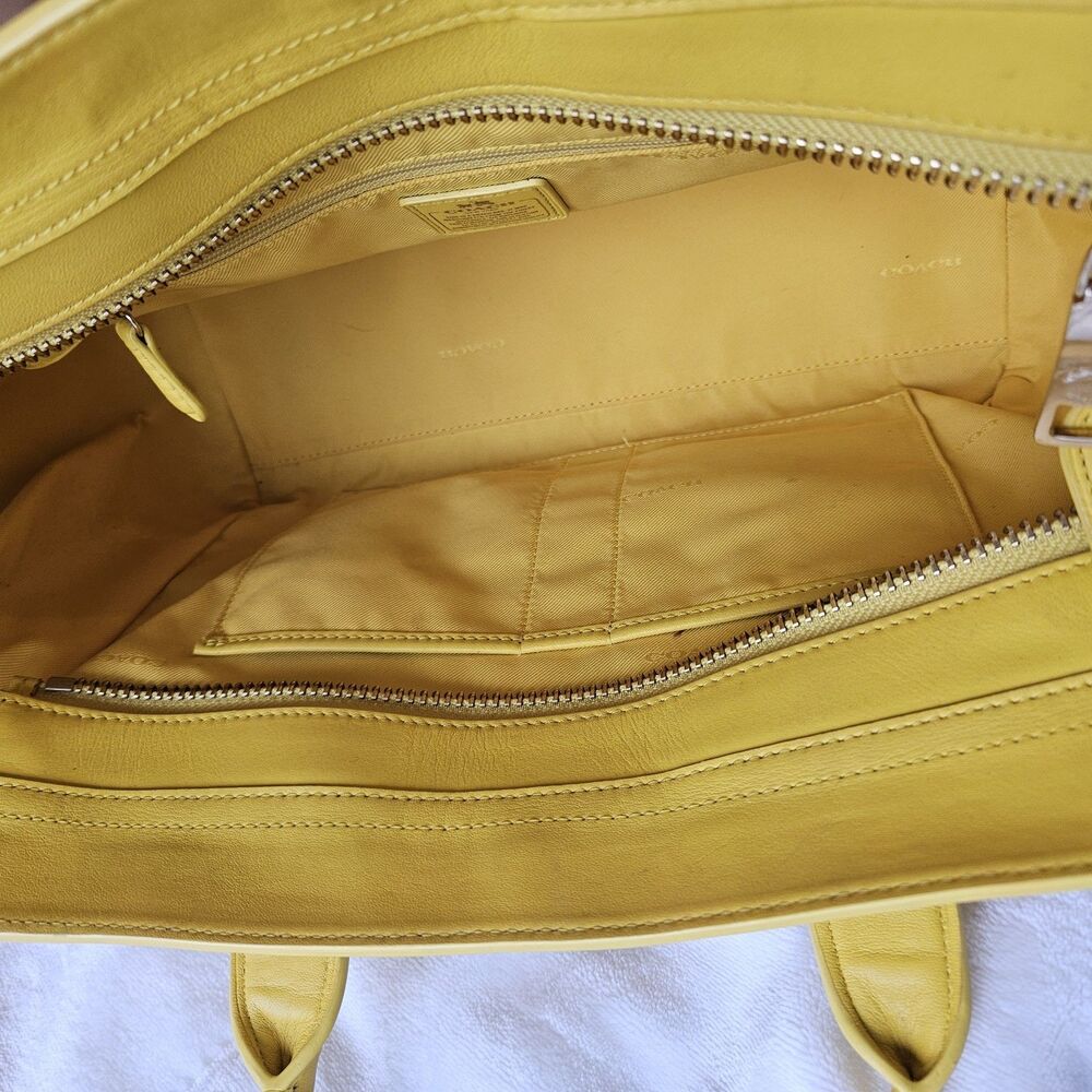 Coach Embossed Python Swagger 27 ‎ Bag Dual Handl… - image 11